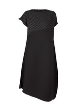 PLASTER PLEATS Dress Black