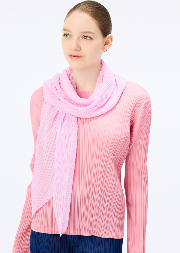 MONTHLY SCARF SEPTEMBER Stole Light Pink