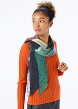 MIXING SCARF Stole Green