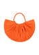 PLEATS BASKET BAG Bag Dark Orange