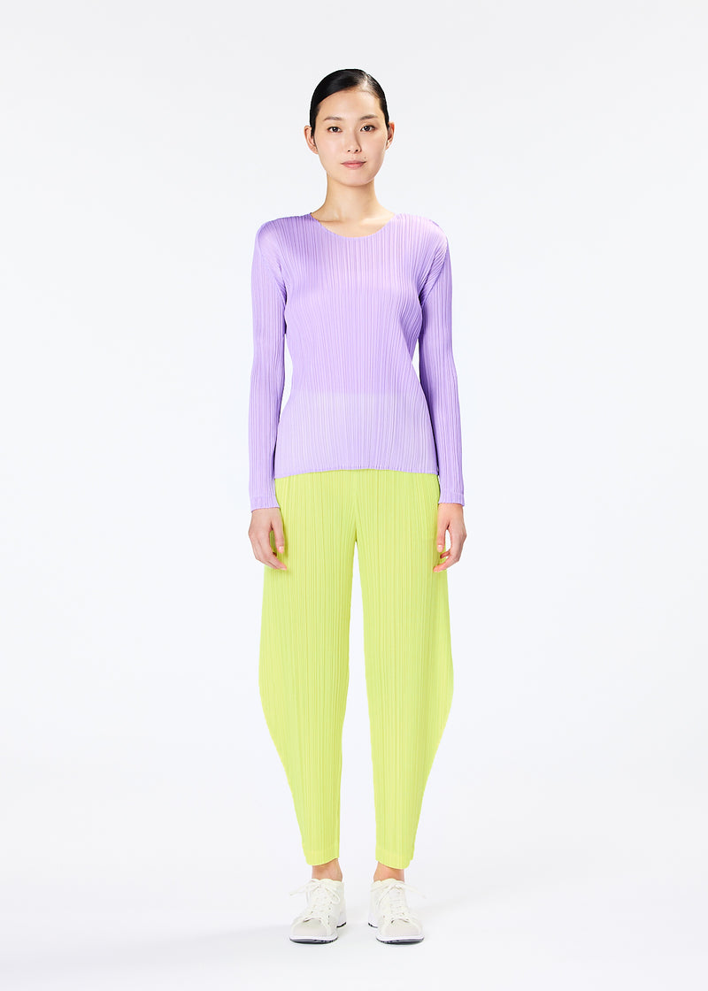 MONTHLY COLORS : MARCH Trousers Neon Yellow