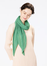 MONTHLY SCARF FEBRUARY Stole Steel Green